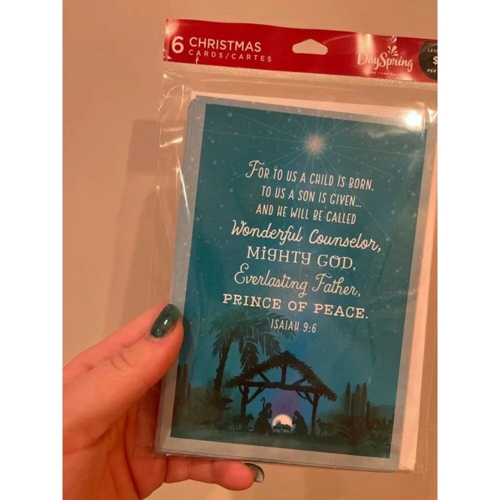 Set of 6 Christmas Cards